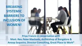Breaking SYSTEMIC barriers to Inclusion of women