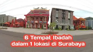 Merinding...!!! 6 Tempat Ibadah Dalam Satu Lokasi di Royal Resindence Wiyung Surabaya