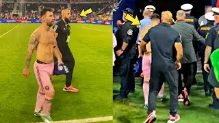 Messi's bodyguard Follows him Even on the Pitch vs Cincinnati 🤯🔥