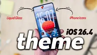 FINALLY! iPhone iOS 26.4 Theme for Xioami, Redmi & POCO Phone With Liquid Glass Control Center