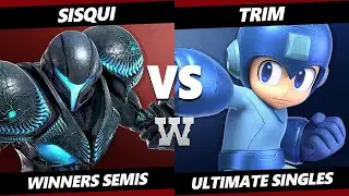 WANTED May Top 8 - Sisqui (Dark Samus) Vs. TriM (Mega Man) Smash Ultimate - SSBU
