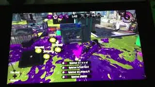Splatoon 2 quad kill w/ dynamo roller