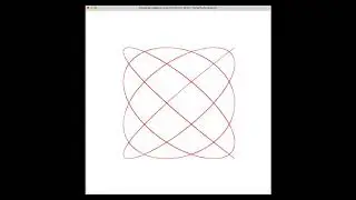 Animating Lissajous Curve with Python Turtle