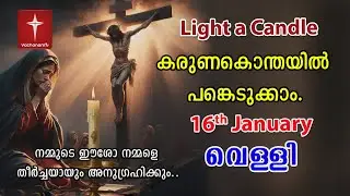 🔴 LIVE 16th Jan | കരുണ കൊന്ത  Light a Candle Prayer  24x7 | #lightacandleprayer #karunakontha #live