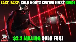 Fast, Easy, SOLO KORTZ CENTER HEIST Guide! 2026