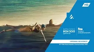 FINA World Aquatics Championships 2013 - EPC Broadcast Opening Sequence (HD Re-Upload)