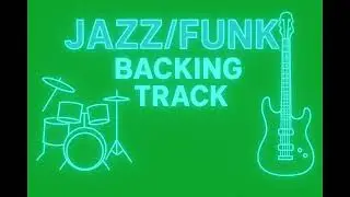 A Jazz Funk Backing Track / Jam Track in A - Smooth Rhodes & Tight Bass