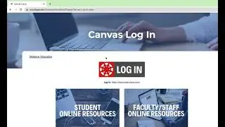 Logging into Canvas (RSCCD)