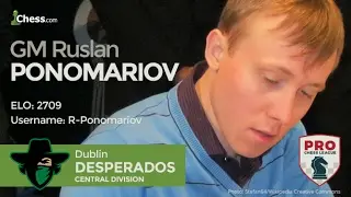 PRO Chess League: Brilliant Queen Sacrifice By Ponomariov