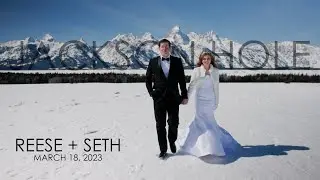 Reese + Seth | Rendezvous Lodge | Jackson Hole Wedding | 3.18.23