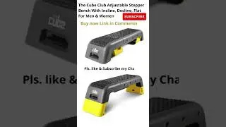 #shorts The Cube Club Adjustable Stepper Bench With Incline #shorts