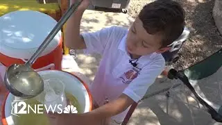 Arizona boy raising money for dad's kidney transplant through lemonade stand