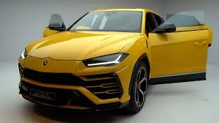 2021 LAMBORGHINI URUS (YELLOW) - INTERIOR AND EXTERIOR DETAILS - WRAPPING