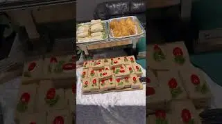 Демонстрационное мероприятие для 100 человек, все закуски #areebaskitchen #еда #кейтеринг #оттава