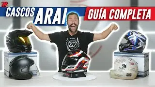 CASCO ARAI 🗻 TODO lo que necesitas SABER 🔥 &iquest;Cu&aacute;l es el mejor?