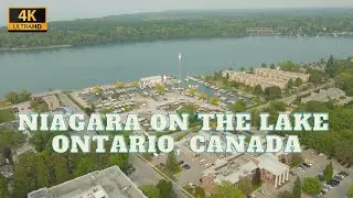 4K Drone Footage - Niagara on the Lake - Ontario, Canada - Old Fort Niagara - Youngstown, New York