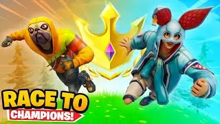 Racing my TWIN to Champion League (Season 5)