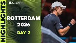De Minaur, Fils, Griekspoor Feature | Rotterdam 2026 Day 2 Highlights