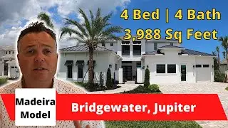 🏠 Madeira Floor Plan | Luxury Home Tour 🏠 - Bridgewater Jupiter Florida 🌴