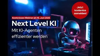 Next Level KI – Wie KI-Agenten Prozesse automatisieren & Teams entlasten | HDNET Webinar