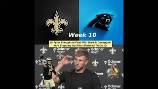 ⚜️ Tyler Shough on First NFL Start & Devaughn Vele Stepping Up After Shaheed Trade 💪#whodat #nola