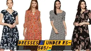 Amazon Dresses 👗 Haul 😘🔥💃 //Under Rs- 585/- //❤️😘💃
