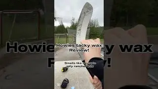 ￼Howies￼ tacky wax review!￼ #hockey #bauerhockey #bauer #funny #howieshockey #shorts #fyp