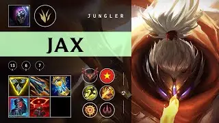 Jax Jungle vs Brand - VN Grandmaster Patch 25.24