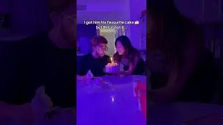 I made his day special🎂❤️✨ #shorts #couple #relationship