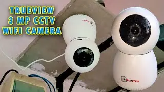 Trueview 3 MP CCTV WiFi 360 Degree Camera Full Review In Hindi