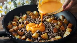 Potatoes With Minced Meat Are BETTER Than Pizza! 😱 Quick Skillet Dinner For The Whole Family