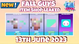 *NEW* Fall Guys SS4 Item Shop Leaked - 13th JUNE 2023