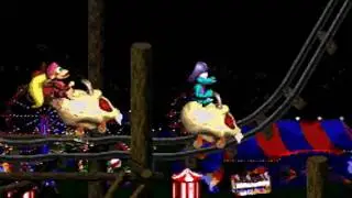 Donkey Kong Country 2 102% Walkthrough : Krazy Kremland - Rickety Race