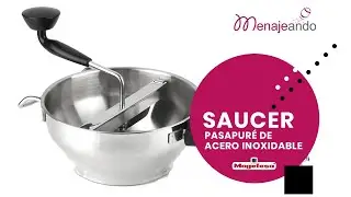 PASAPUR&Eacute;S de acero inoxidable SAUCER de MAGEFESA I MENAJEANDO