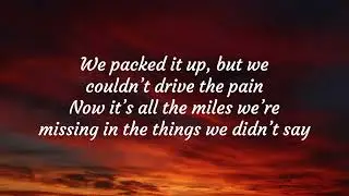 Blood Harmony - Things We Didn't Say (LYRICS)