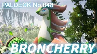 Paldeck | No.048 BRONCHERRY - Palworld | Gameplay | Pocketpair