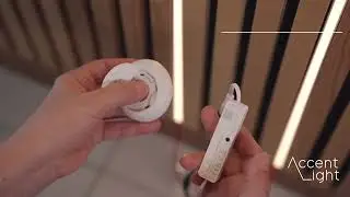 How to Connect The Accent Light Remote and Controller with LED Strips