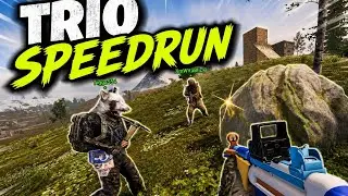 The Trio Speedrun in Rust Console