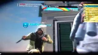 Throwing knife across map on Bayview!
