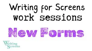 Live Writing Class - &ldquo;New Forms&rdquo;
