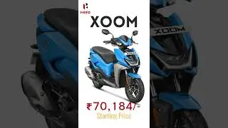 Hero Xoom 110 | 110cc Smart Scooter | Price, Mileage, Features & Detailed Review
