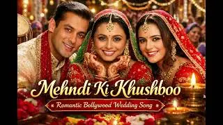 Mehndi Ki Khushboo ❤️ | Indian Wedding Romantic Song | Hindi Love Track #song #sunoai 