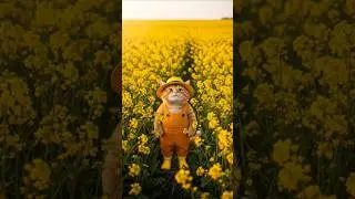 Workaholic Cat&rsquo;s Journey to Success | Mustard Oil Factory  #shorts