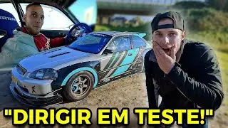 Testando a nova transmissão! Honda Civic K24 Turbo de 600cv em ação!