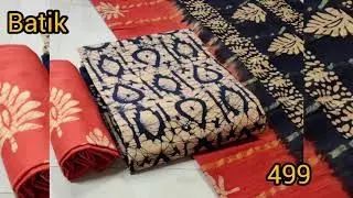#  batik cotton dress at vj brand (batik salwar)wholesale