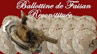 Ballottine de faisan reconstituée