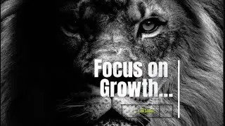 Focus on growth, not perfection.