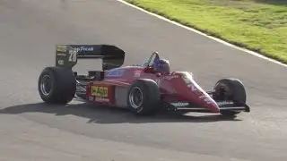 2016 Sydney Retro Racefest | Ride Onboard Ferrari 156/85 1985 Formula 1 car | Blend Line TV