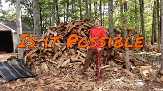 Firewood Dries Better In a Pile