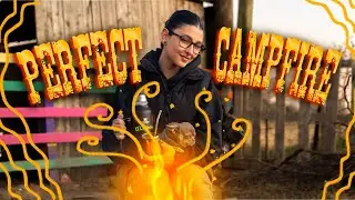 Farm Campfire Tutorial 🔥 How to Build the Perfect Fire Using Recycled Materials